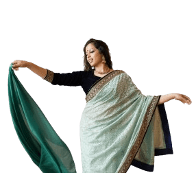 Woman wearing sari